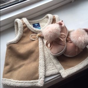 Baby Old Navy Parka Vest, size 6-18 mos.